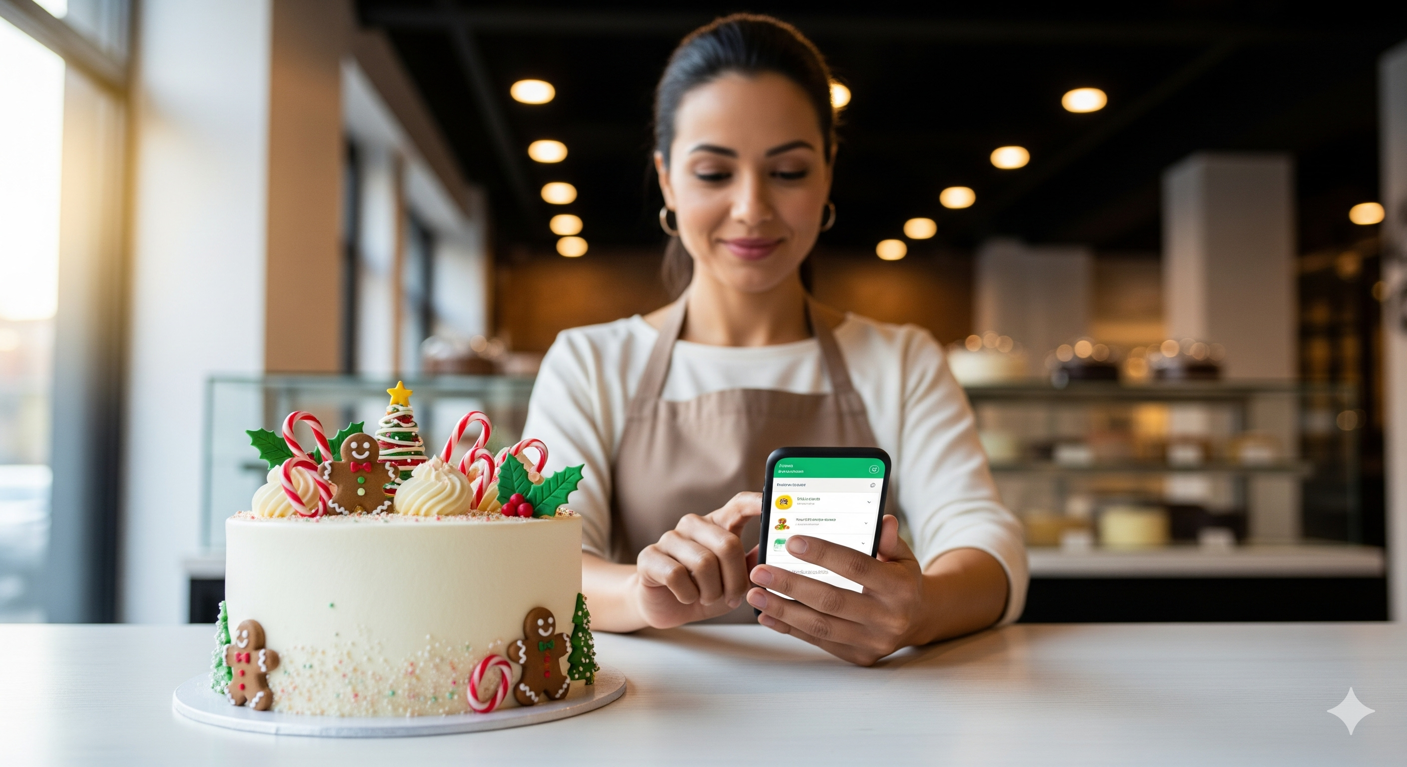 クリスマスケーキの電話予約対応に疲れていませんか？ケーキ店専門システムで業務効率化を実現する方法