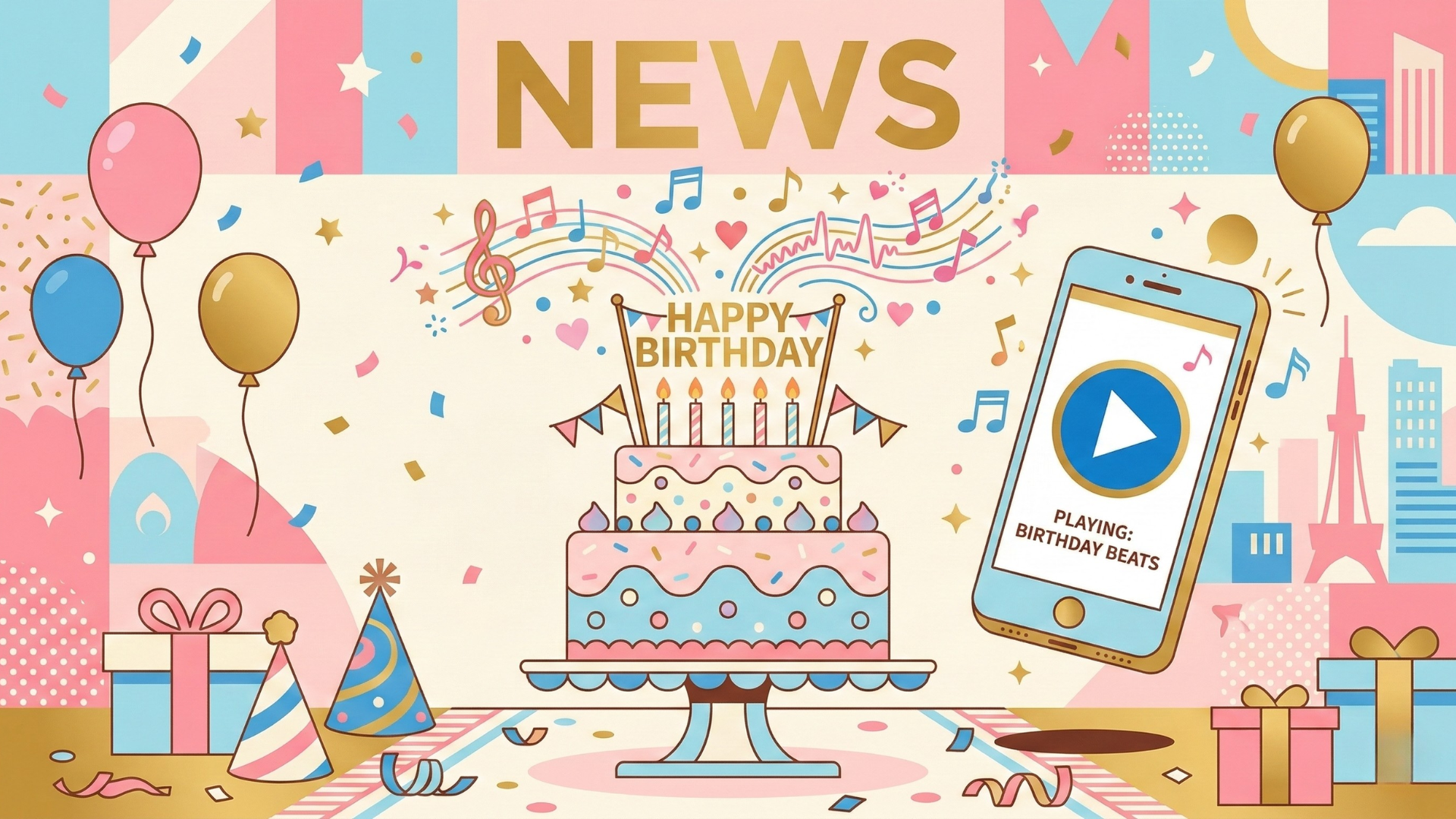 「いつでもケーキ」にデジタルオプションAIバースデイソング生成機能を追加！