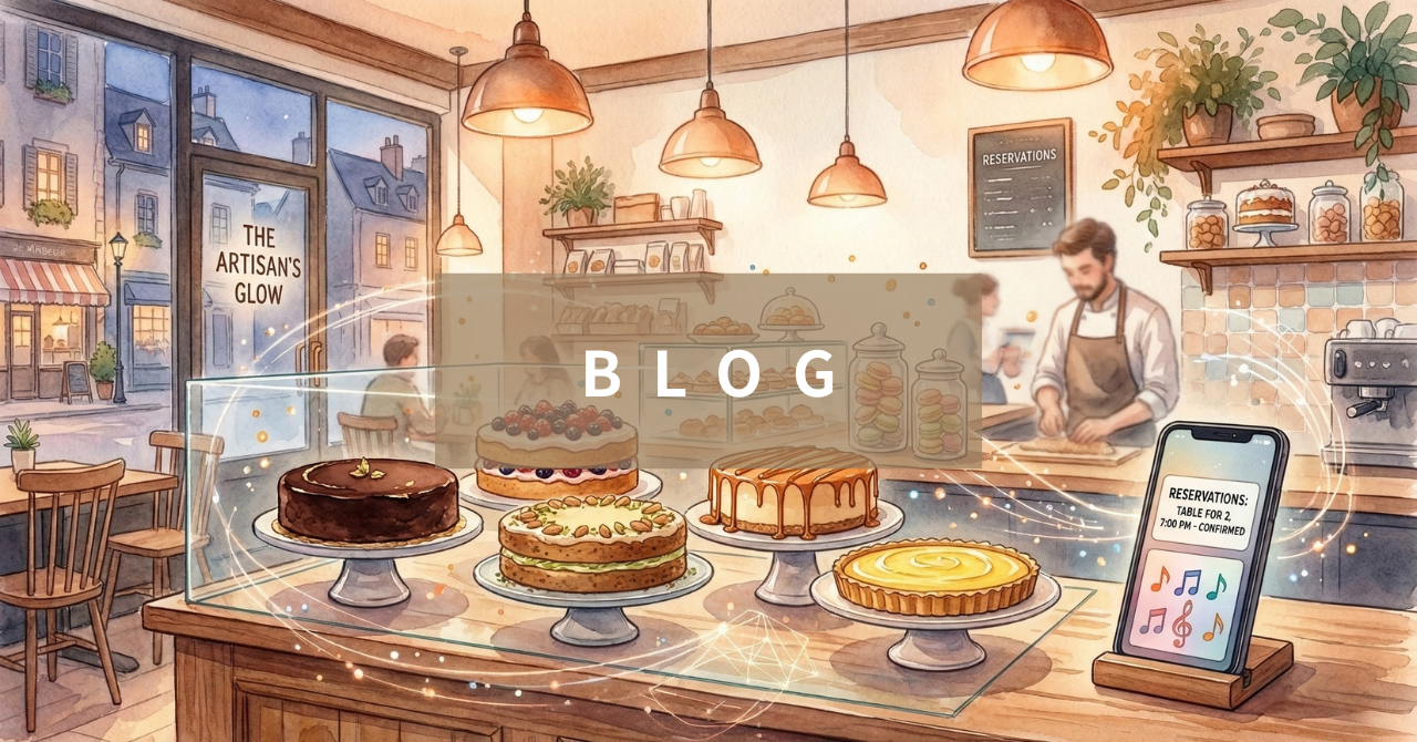 ケーキ屋のAI活用｜予約から演出まで最新事例