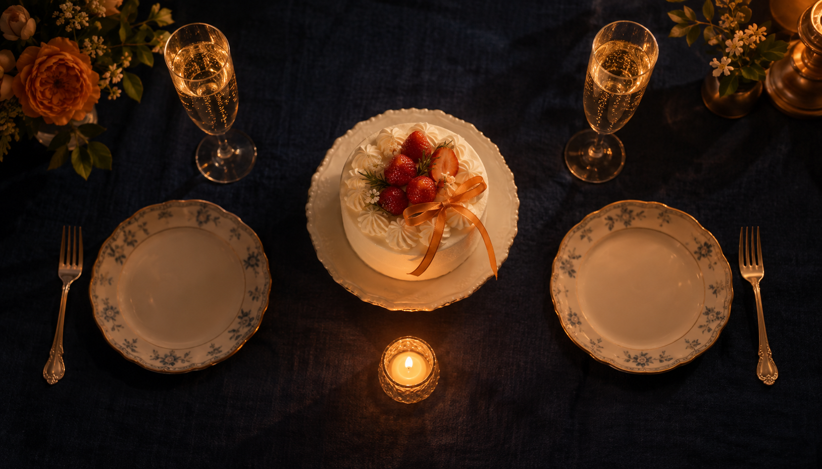 結婚記念日のケーキ｜二人用は何号？予約は何日前？