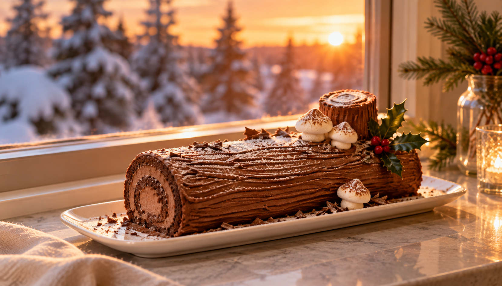 ブッシュドノエルの意味｜なぜ薪の形？クリスマスケーキとの違い・何人分・予約はいつから【2026年版】